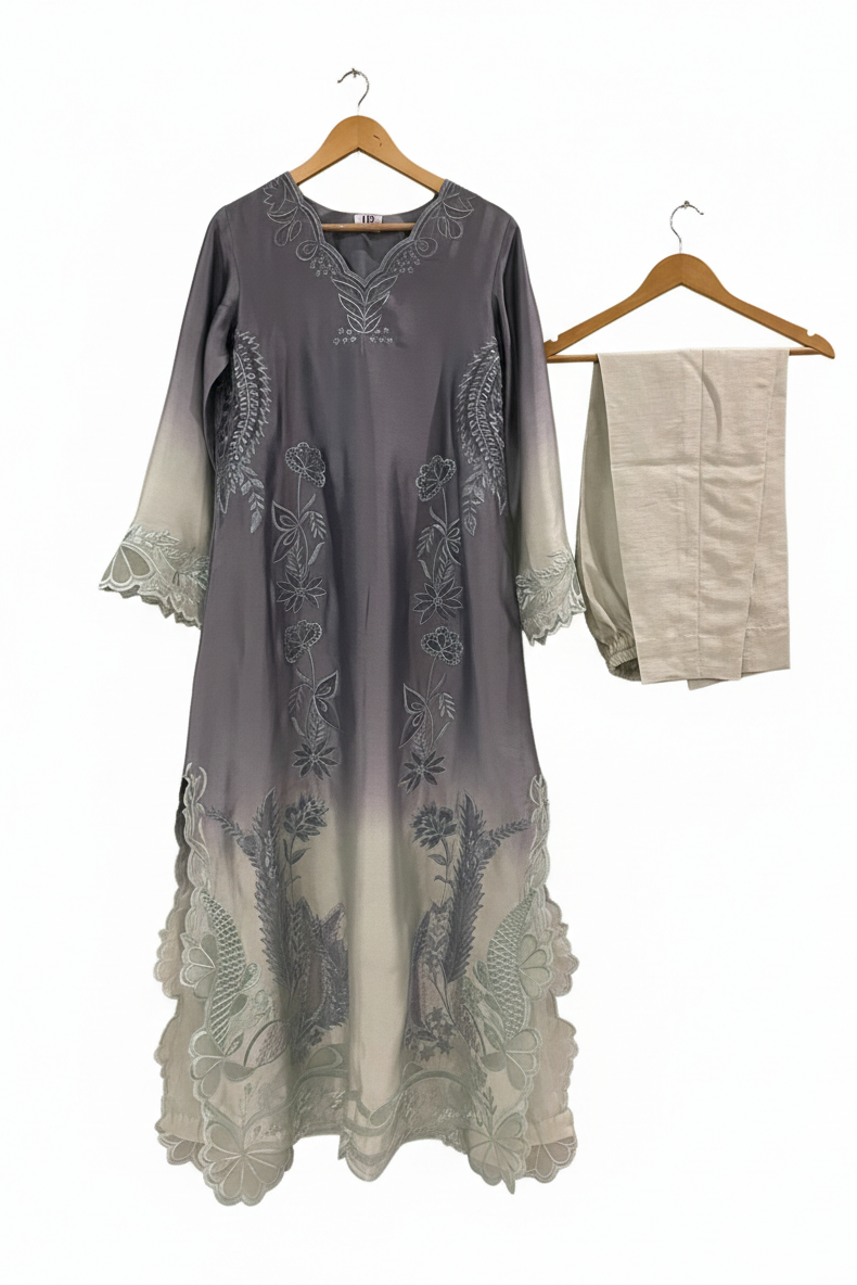 Ombre kaftan Set